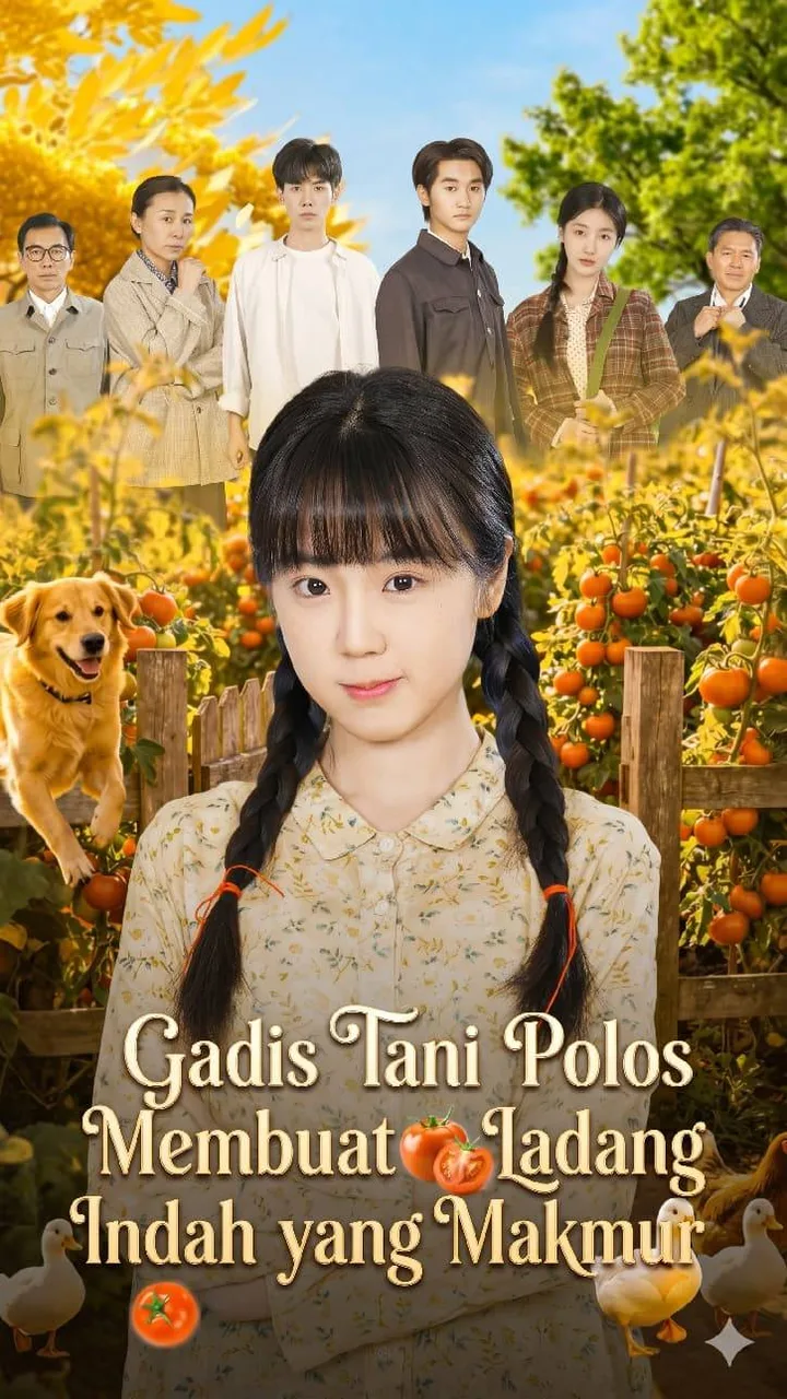 Gadis Tani Polos Membuat Ladang Indah yang Makmur