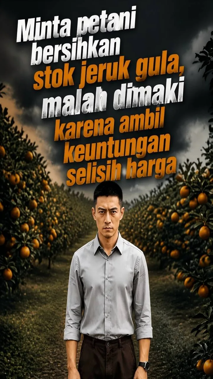 I told farmers to sell all their sugar oranges, but they called me a price-gouger.