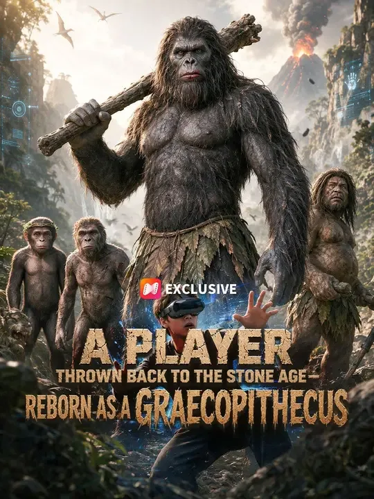 A player thrown back to the Stone Age—reborn as a Graecopithecus